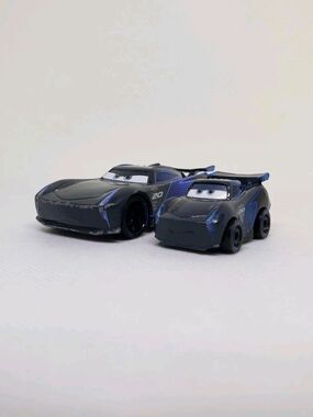 Disney Pixar Mattel Cars 3 Jackson Storm /Mini Me Die Cast Mixed Scale Size.....